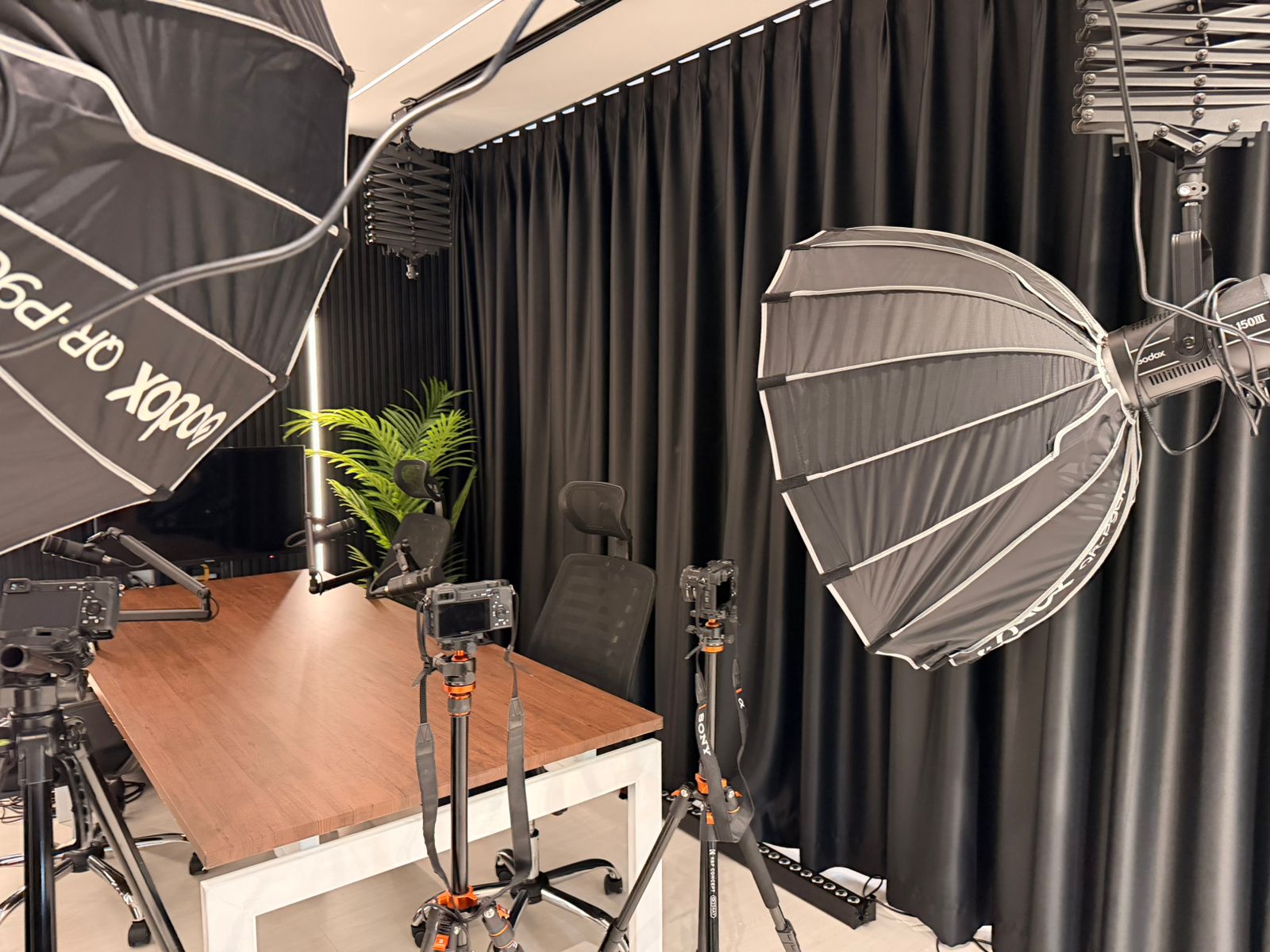 Setup de câmeras